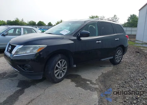2013 Nissan Pathfinder Sv из США, поврежденный, VIN 5N1AR2MN2DC634387